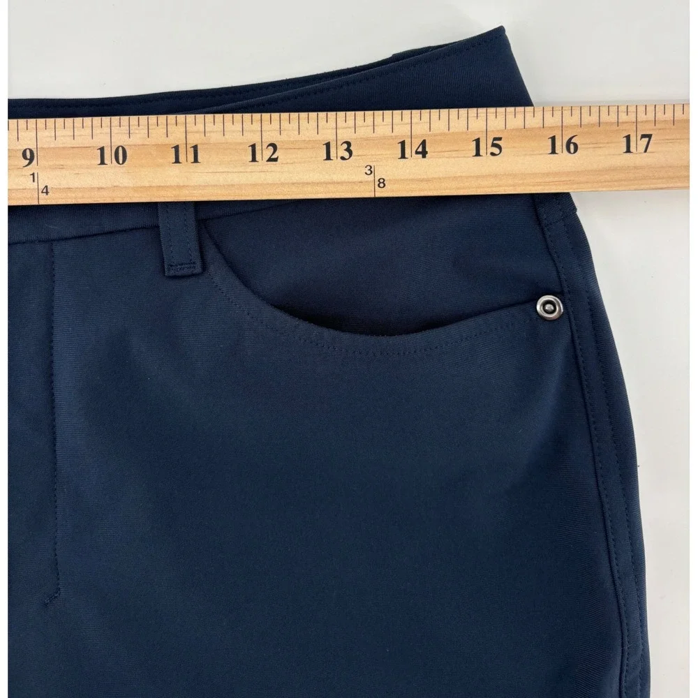 Lululemon ABC Slim Fit Pant Men Size 30 Blue Warpstreme Stretch Casual Active